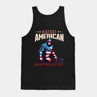 4th of July Bigfoot Tank Top